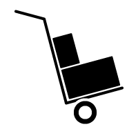 moving dolly icon